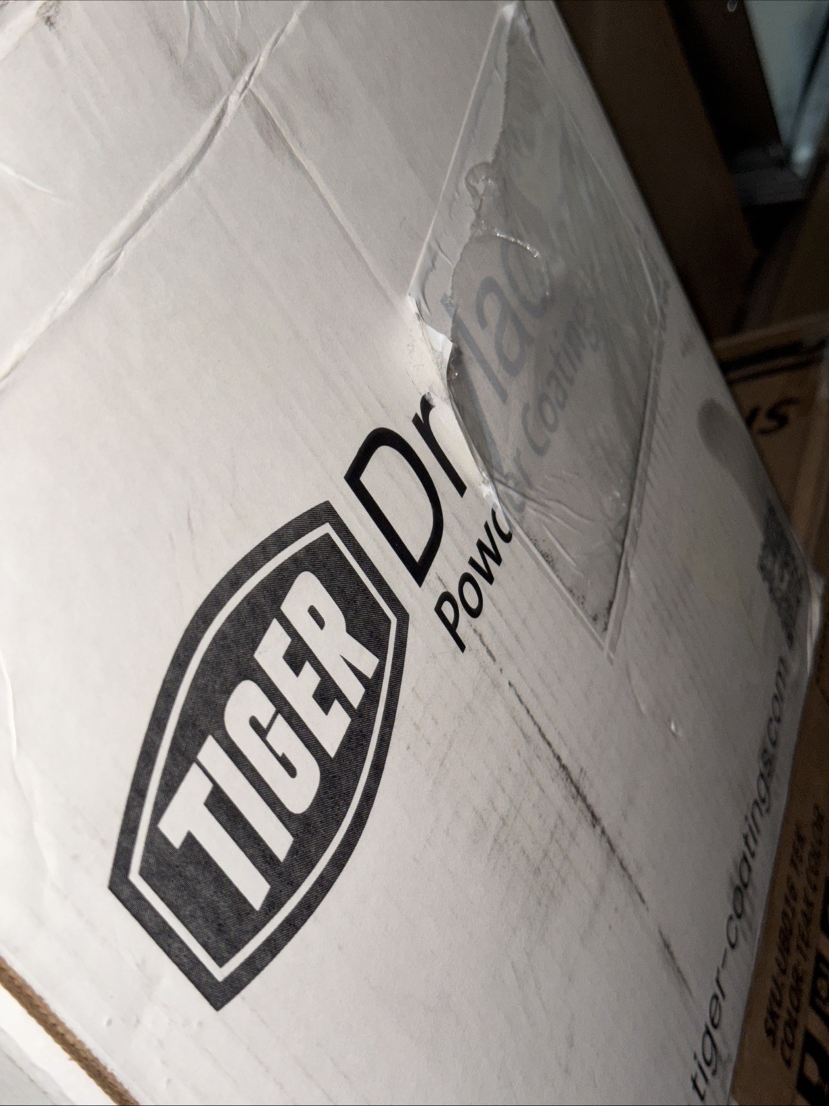 Tiger Drylac Powder Coating Slate Grey Glossy 44 Pound Electrostatic