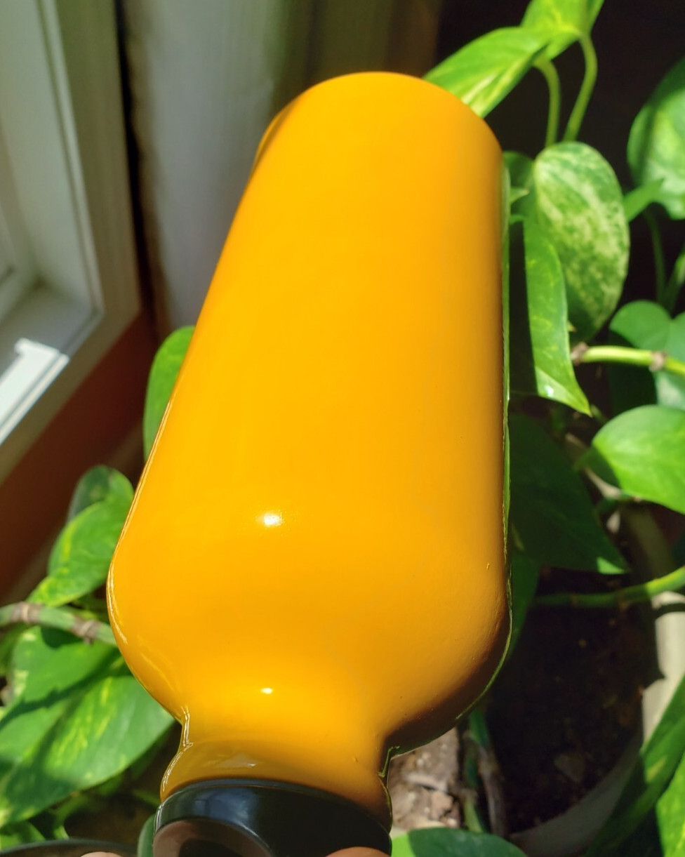 Melon Yellow RAL 1028 High Gloss Powder Coating Paint 1LB