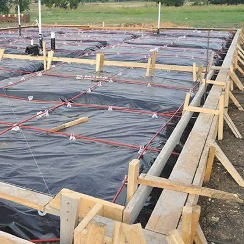 Plastic Sheeting 6 mil Black 12′ x 100 Ft Multi-Purpose Heavy Duty Vapor Barrier