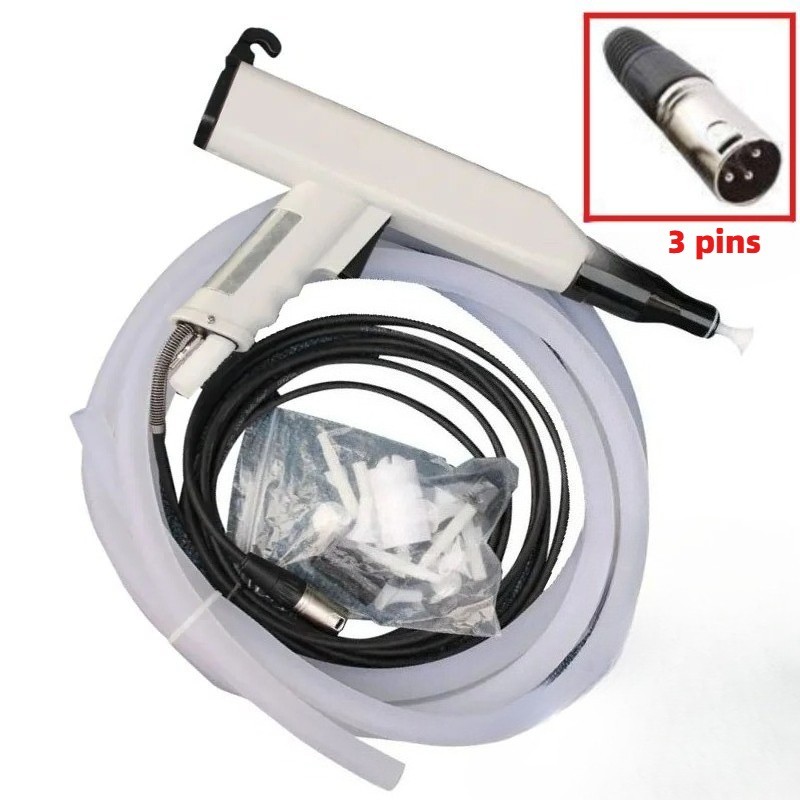 KCI 801 Manual Electrostatic Powder Coating Spray Gun Interchangeable