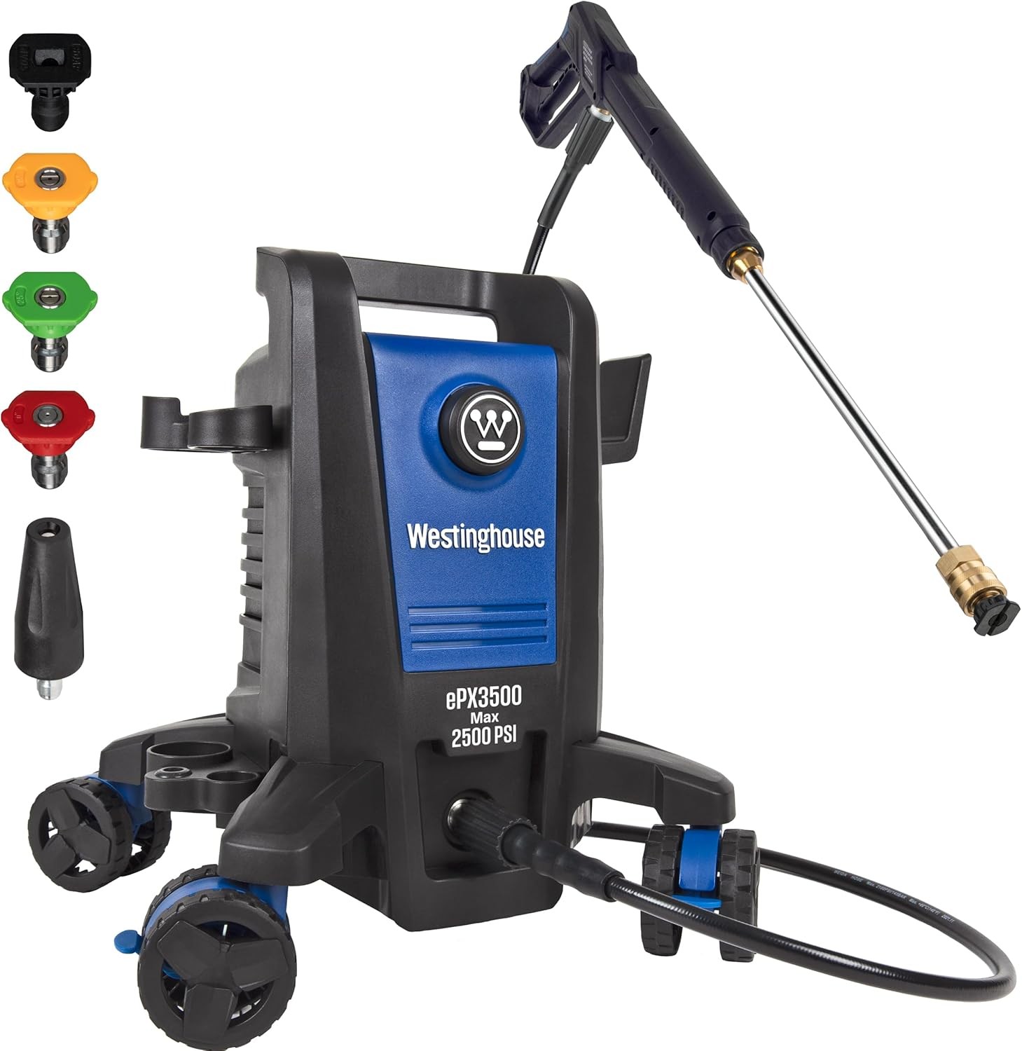 Westinghouse ePX3500 Electric Pressure Washer, 2500 Max PSI 1.76 Black