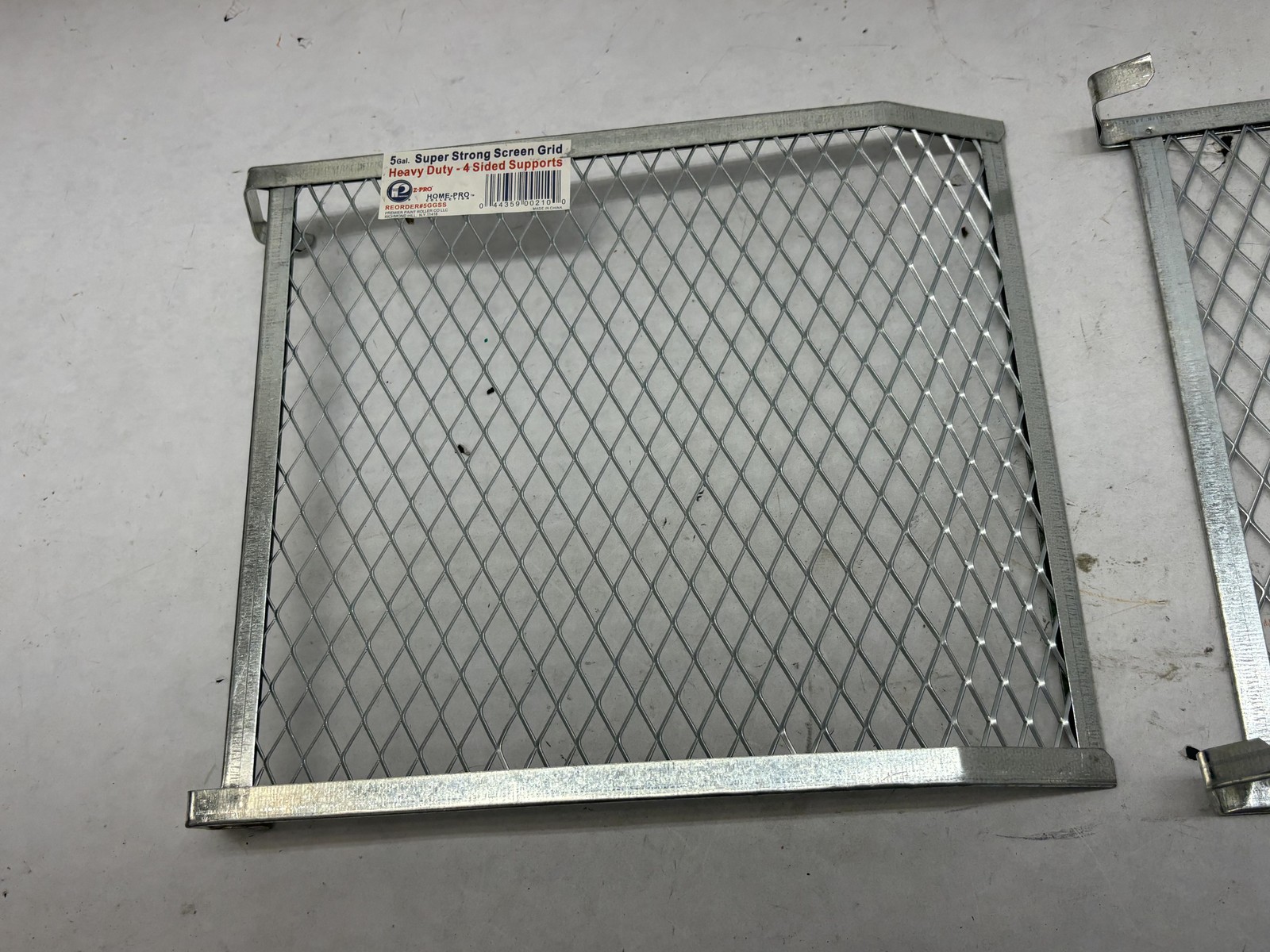 2 Premier Z-Pro 5 Gal Super Strong Paint Screen Grid Heavy Duty 4 Sided Supports