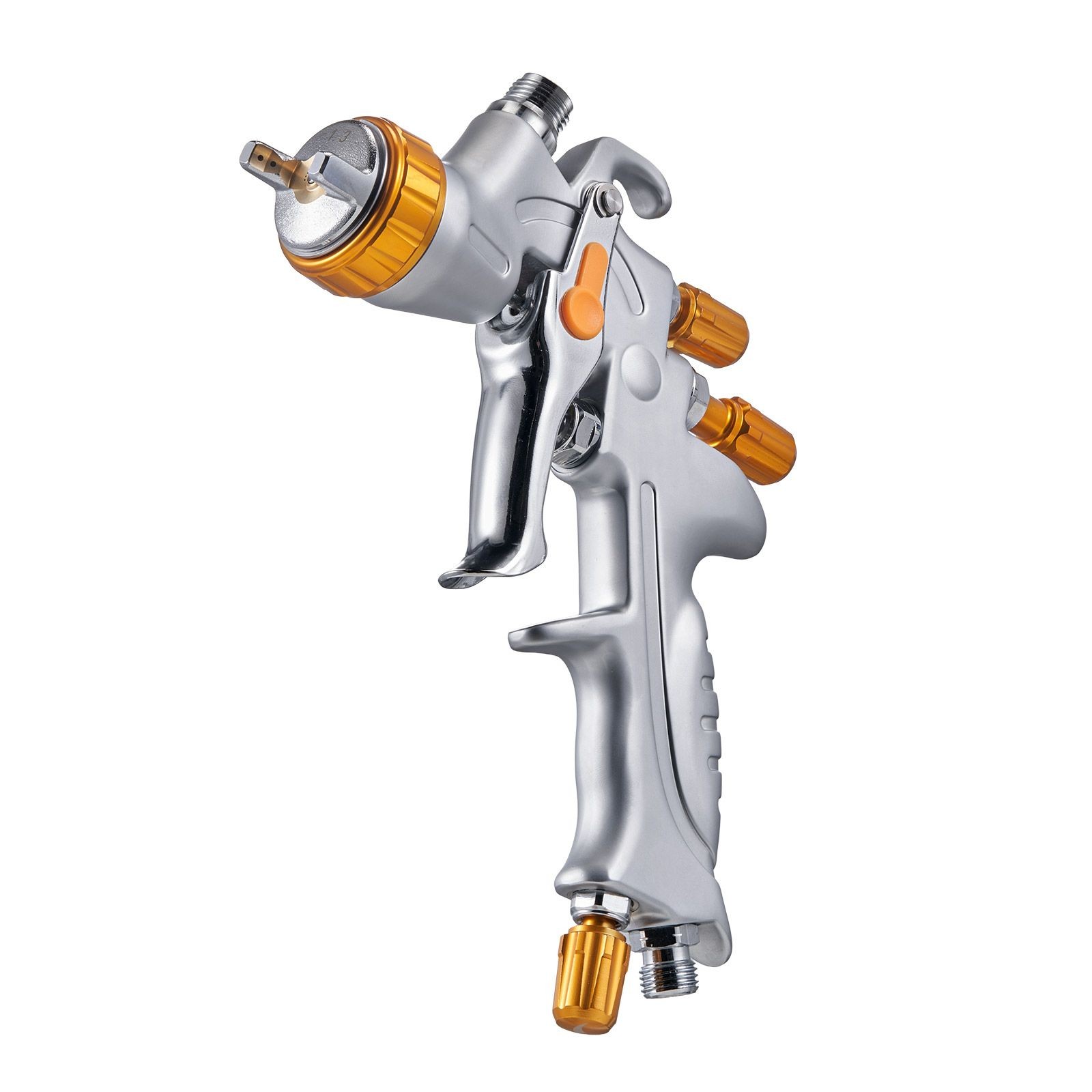 HVLP Gravity Feed Spray Gun, 600ml Cup, 1.3/1.4/1.7mm Nozzles