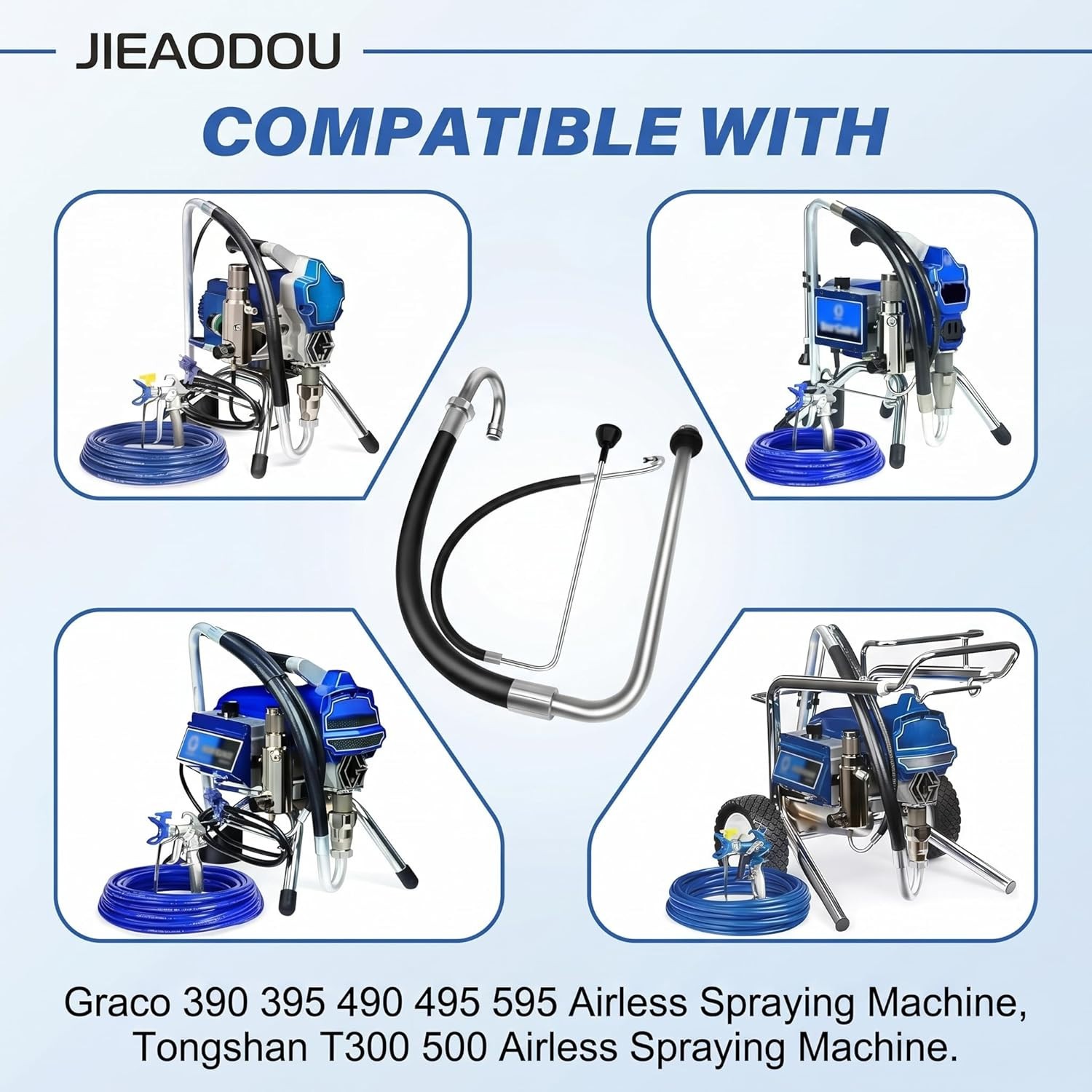 Suction Hose & Reflux Line Kit for Graco 390 395 490 495 595