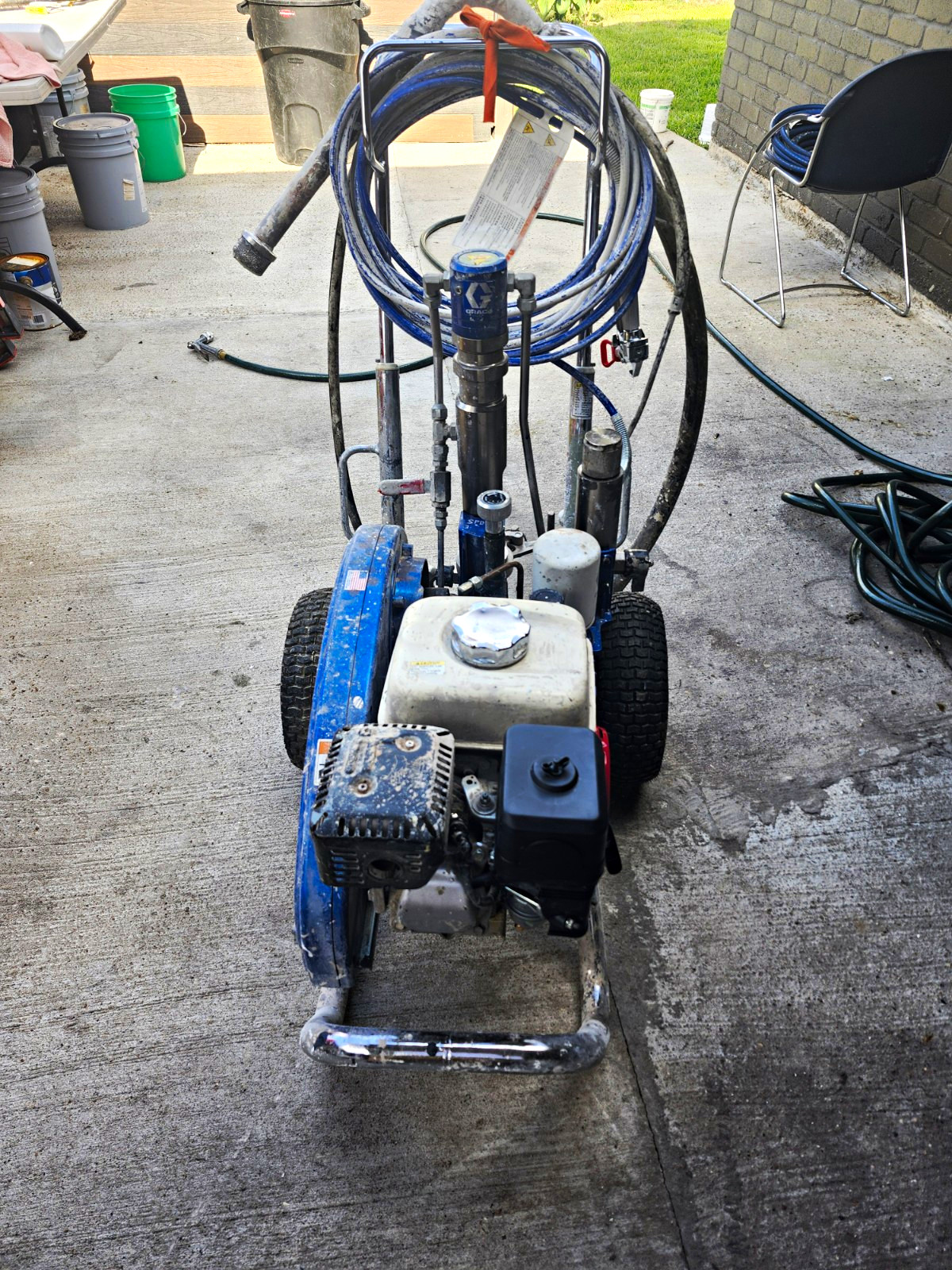 Graco GH 230 GH230 Gas Airless Paint Sprayer Cart, 6.5hp 3300psi 50ft Hose
