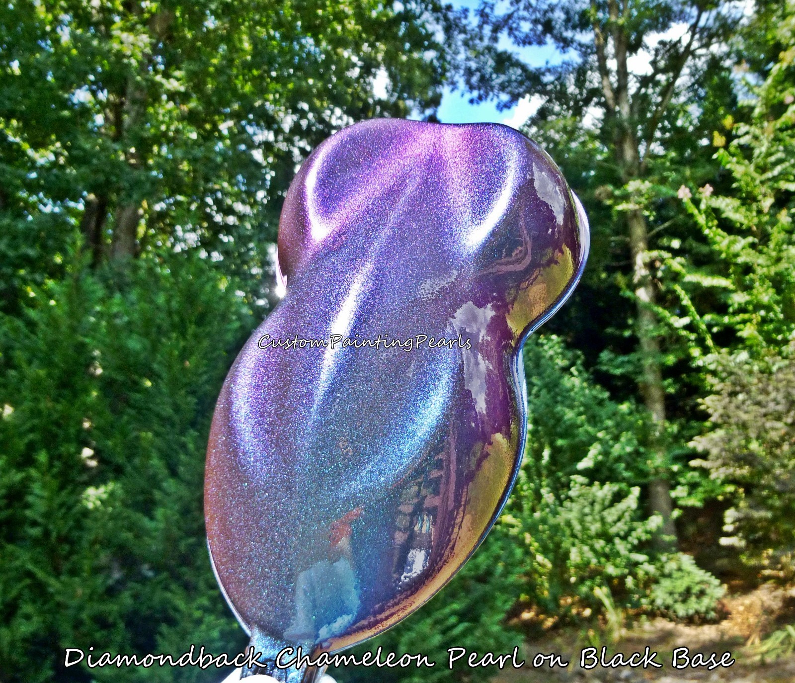 10 Gram Sample Diamondback Chameleon Colorshift Pigment Nail Pearl Acrylic Clear