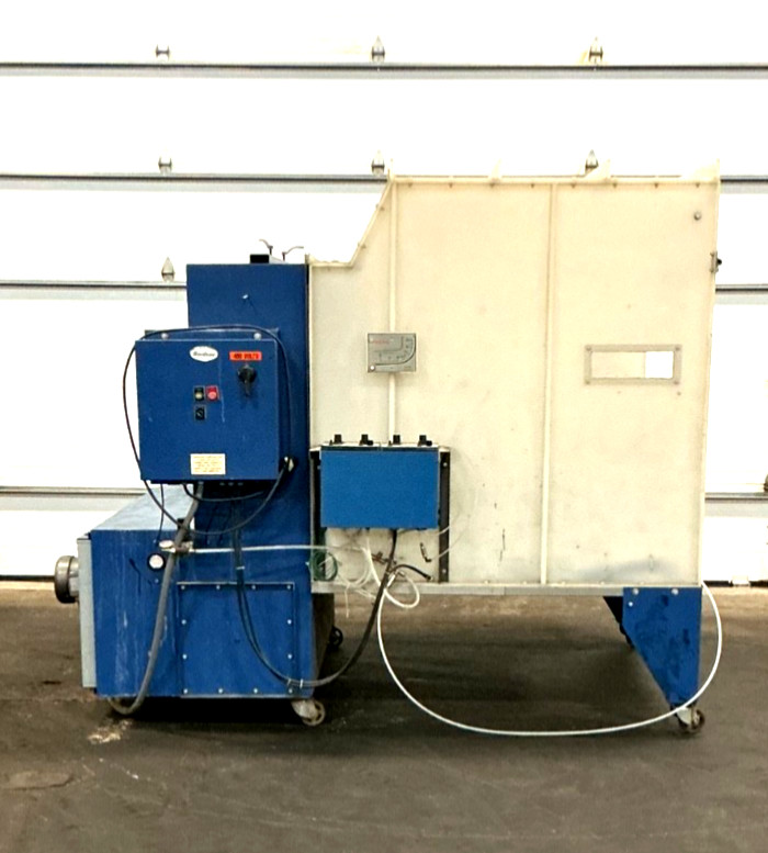 MO-6722, NORDSON NVC2 ECONO COAT SERIES II SPRAY BOOTH. 3 HP. 3 PH. 3450 RPM.