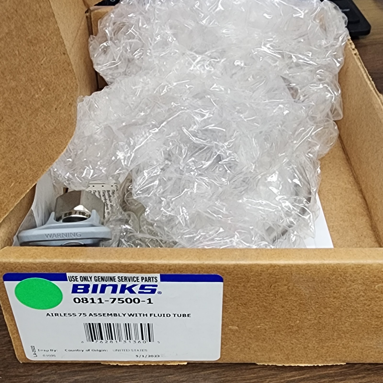 NEW Binks 0811-7500-1 Airless Model 75 Spray Gun,7500 Psi