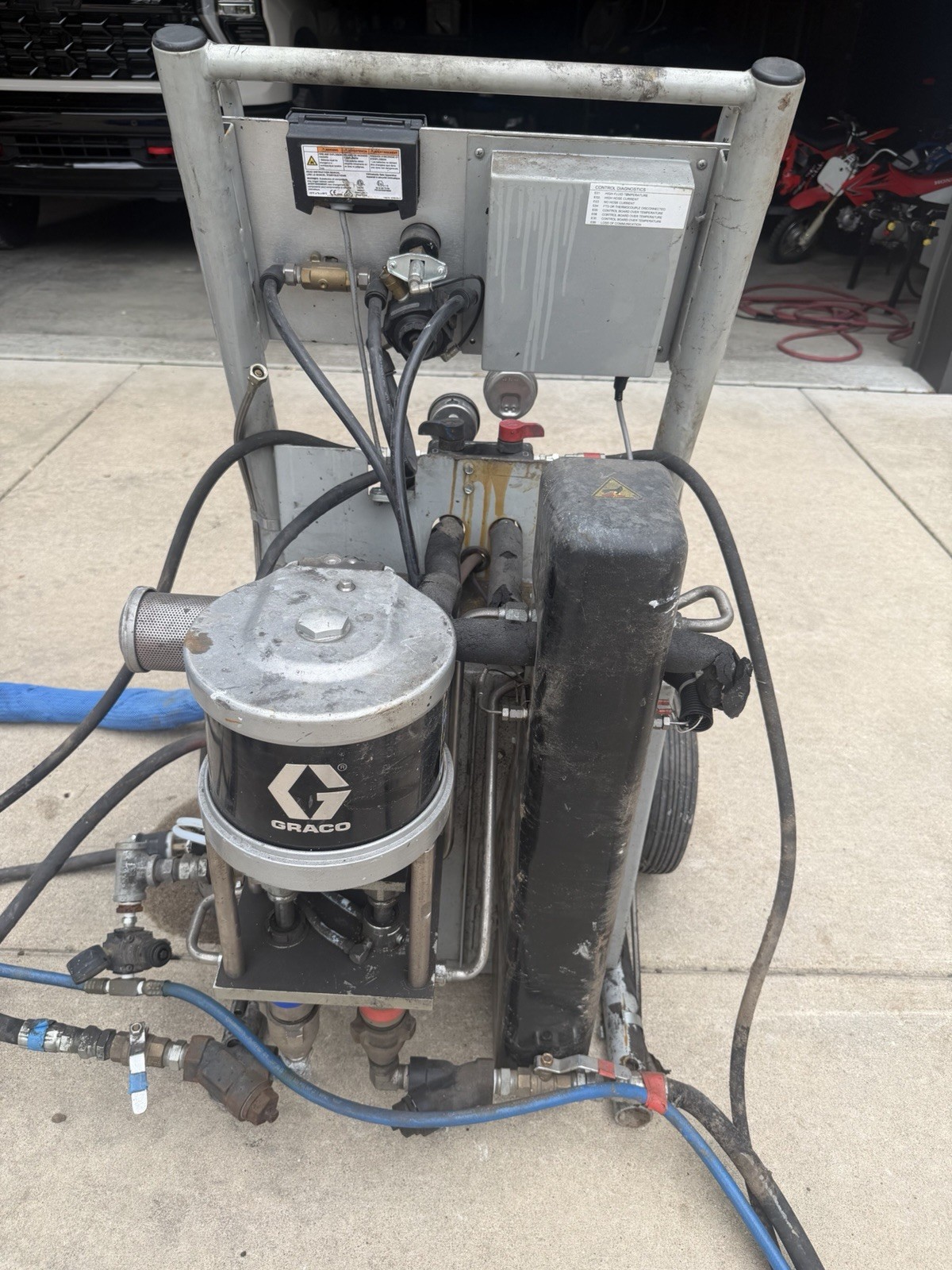 Graco Reactor A-XP1 Proportioner 24Y165 Series C3220 A 230V As is