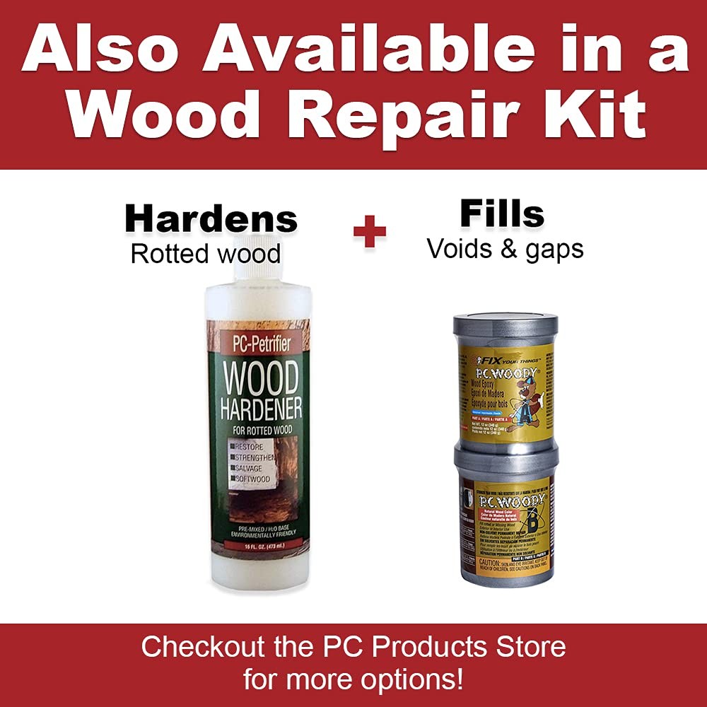 PC Products PC-Petrifier Water-Based Wood 16 Fl Oz (Pack of 1), Milky White