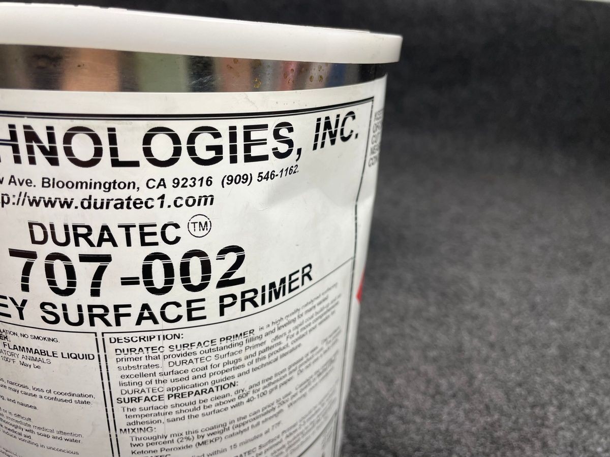 DURA TECHNOLOGIES, 4 Gallons DURATEC Grey Surface Primer*