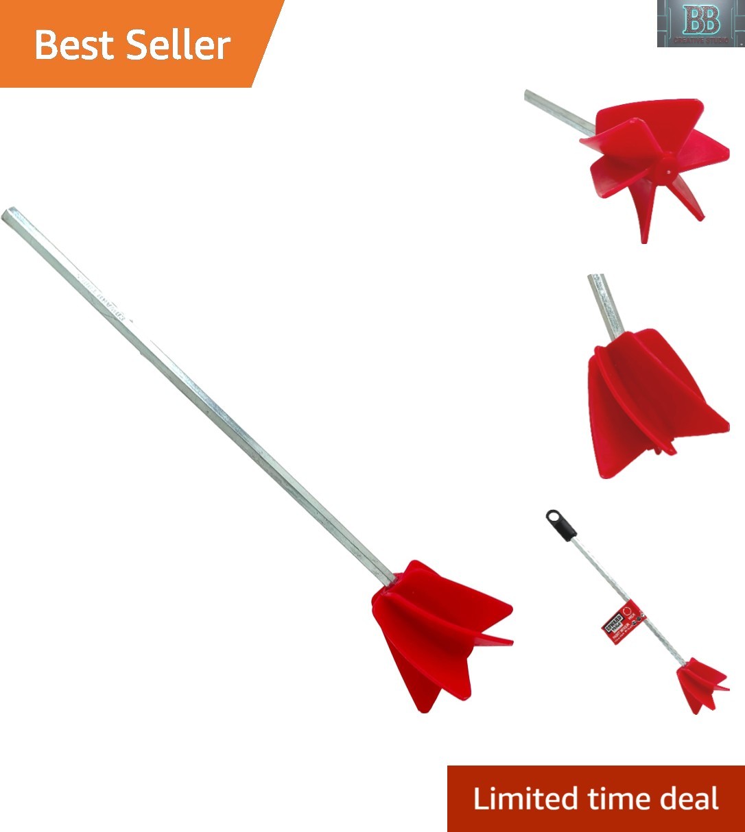 Helix Paint Mixer Drill Attachment – Effortless Mixing for 1 Gallon Projects
