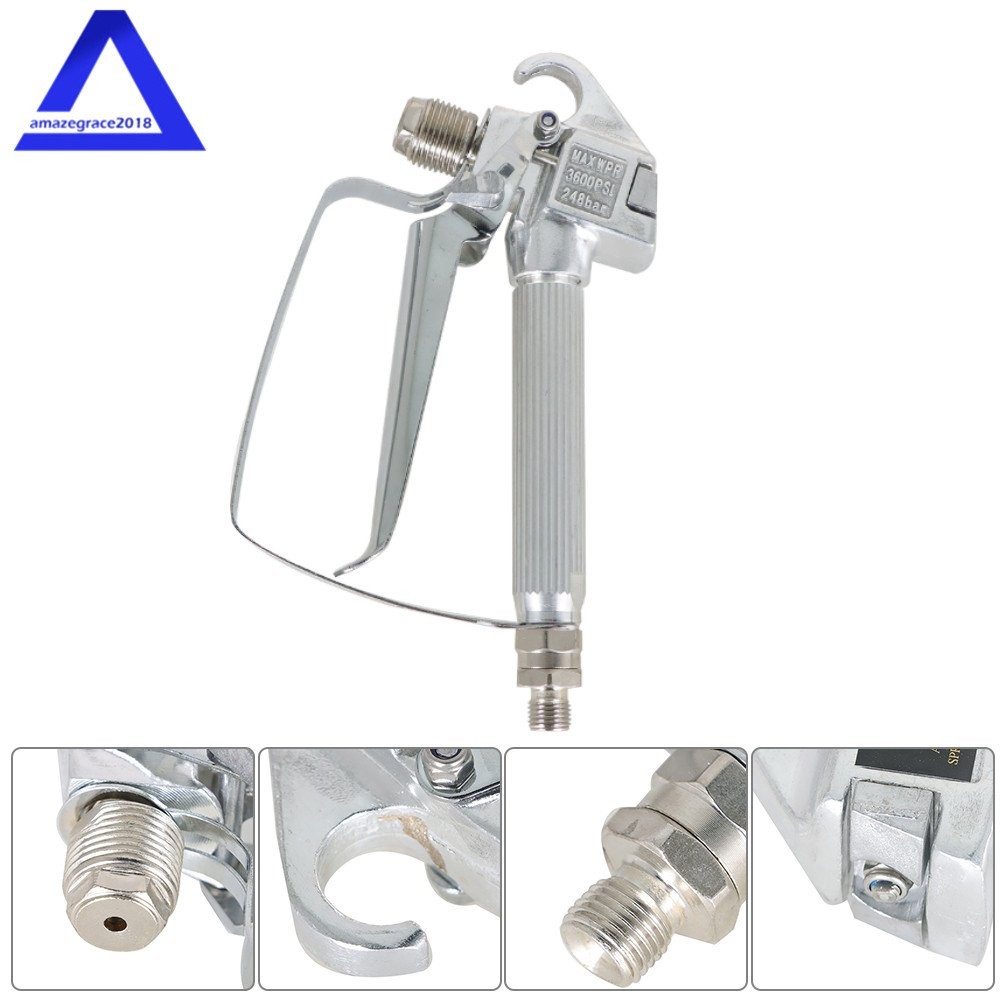 10 PCS For Sprayers 3600PSI Airless Paint Spray Gun w/ Tip&Tip Guard Sprayers