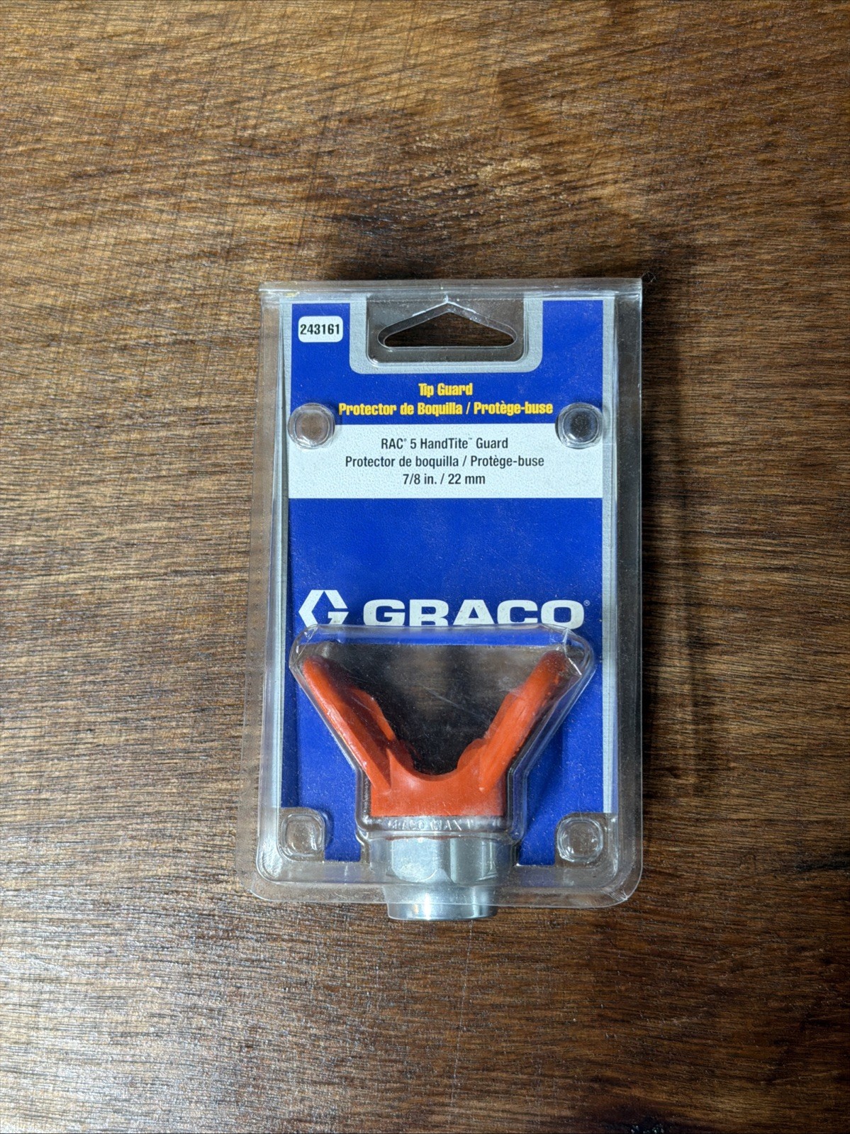 Graco RAC 5 HandTite Orange Tip Guard 243161 – 7/8″ Thread Paint Sprayer