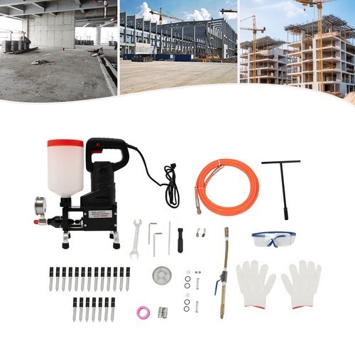 Electric High Pressure Grouting Machine Grouting Injection Pump 110V 0-10000PSI