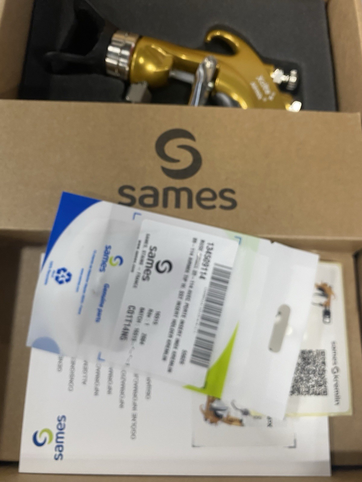 SAMES Kremlin Xcite Airmix Spray Gun With Tip – NEW UNUSED