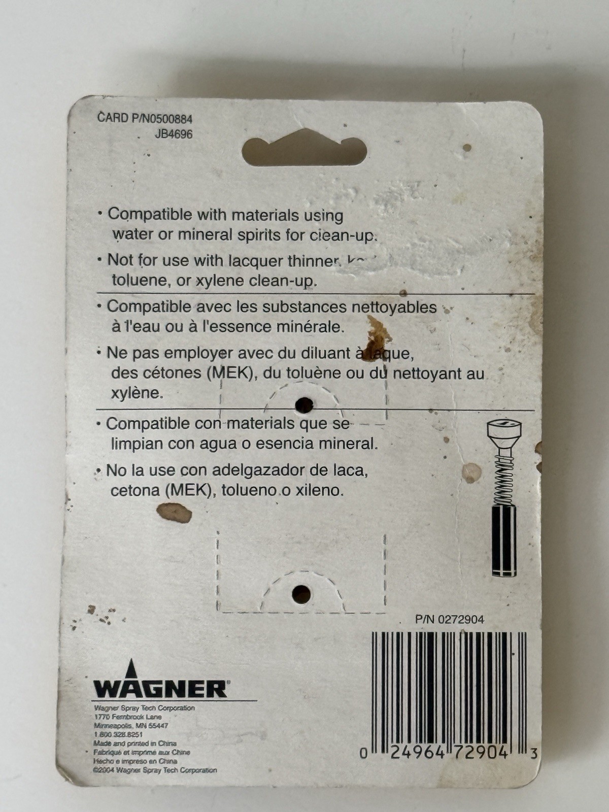 Wagner Spraytech Power Products 272904 Atomizer Valve, 2-Pack 2 Pack