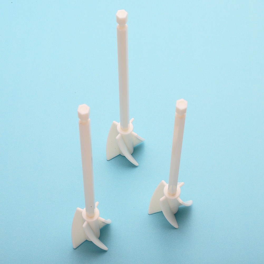 Effortlessly Mix Epoxy and Paint with Standard Hex Shank Resin Paddles Set of 4