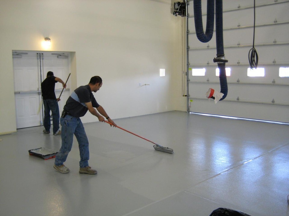 Garon Products Water-Based Epoxy Floor Sealer | Fast-Drying |Satin Finish| 2 gal