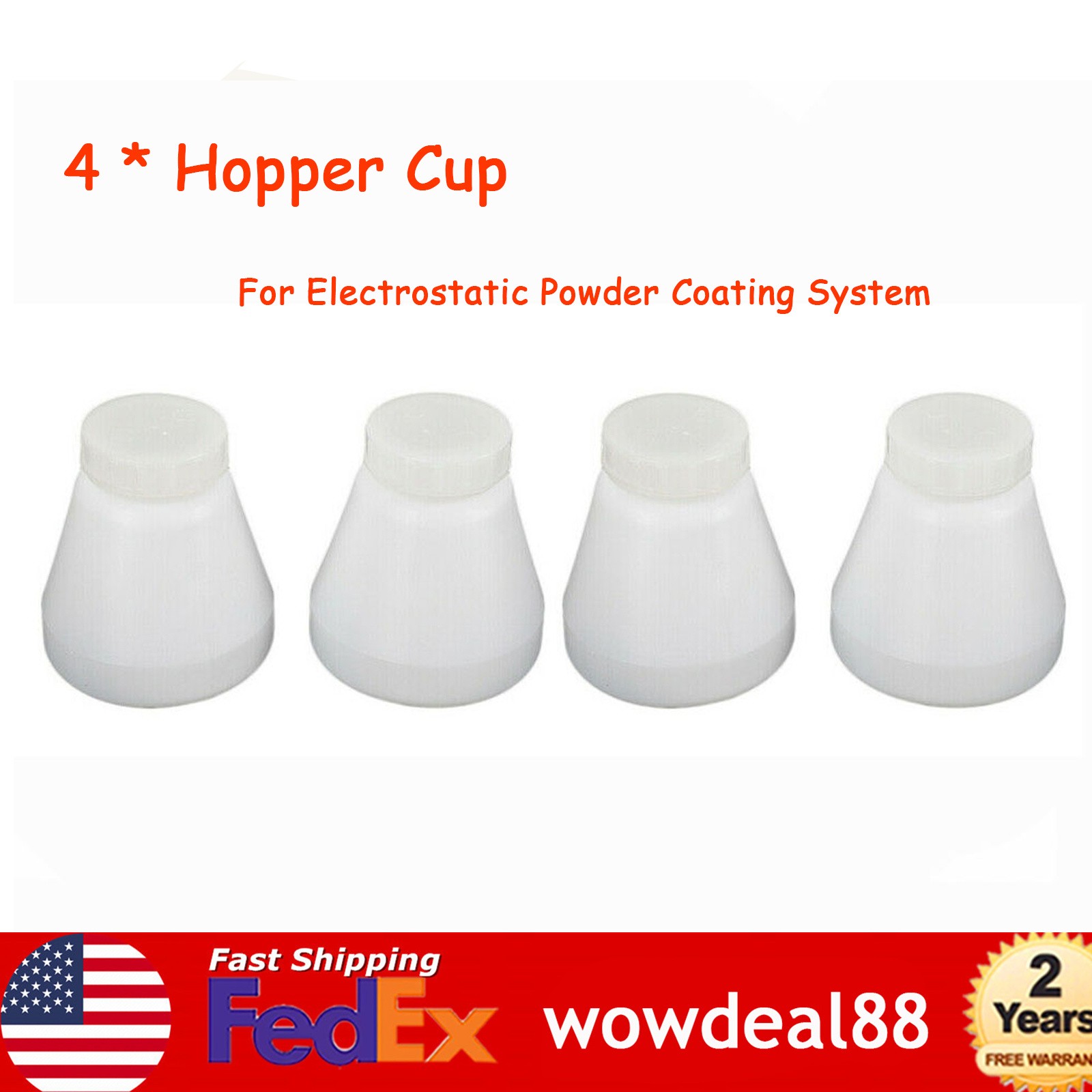 8 pcs hopper cup Bottle for powder coating system PC02 PC03 paint spray gun