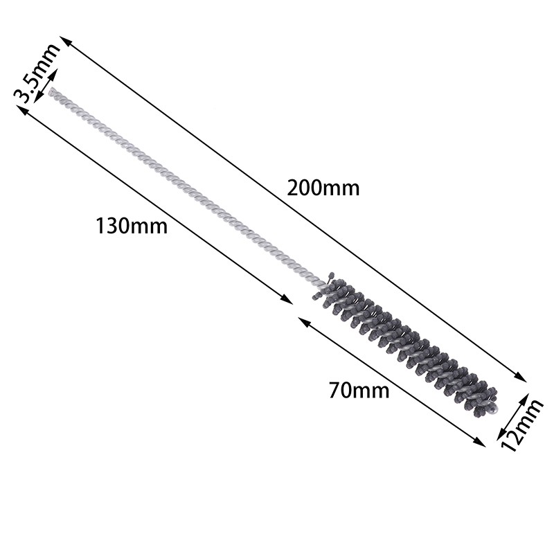 Flexible Cylinder Honing Brushes 320 Abrasive For Mild Steel Stainless Steel Etc