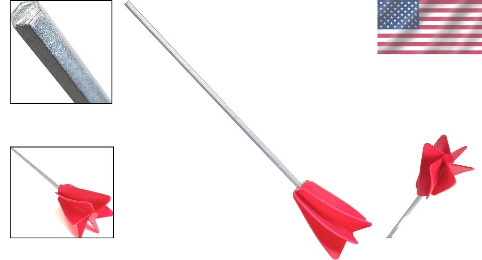 5 Gallon Paint Mixer Drill Attachment – Quick Mix No Splash – Heavy Duty Plas…