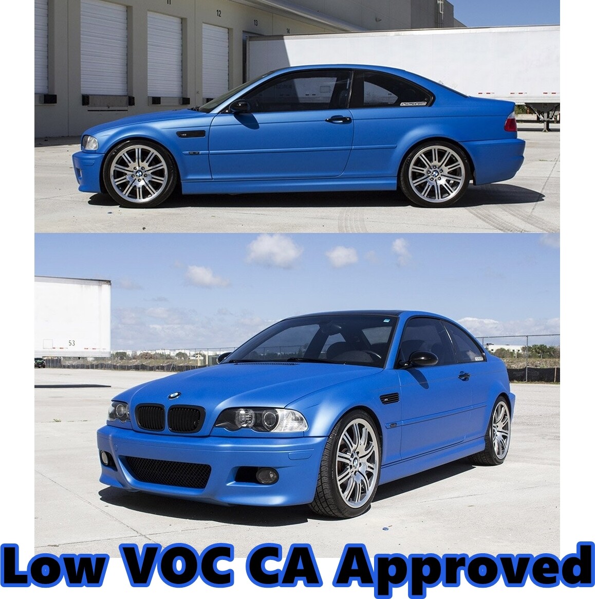 Plasti Dip Blue Quartz Low VOC Spray 50 Gallon Performance Series California