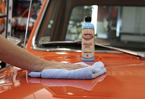 Golden Shine Sparkling Glaze Automotive Paint Polish, 16 Ounce Bottle, Blue