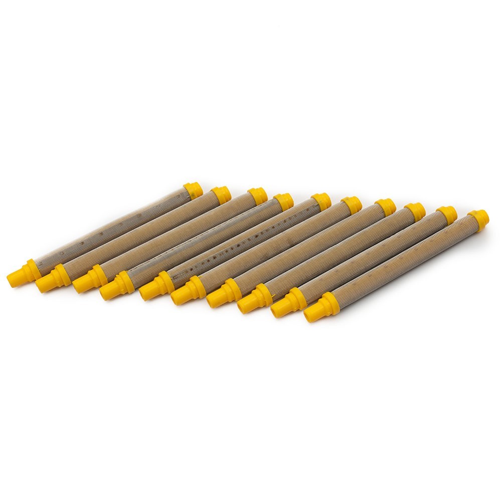 10pcs 100Mesh Airless Spray Tool Fine Filters Insert Stainless Steel Replacement