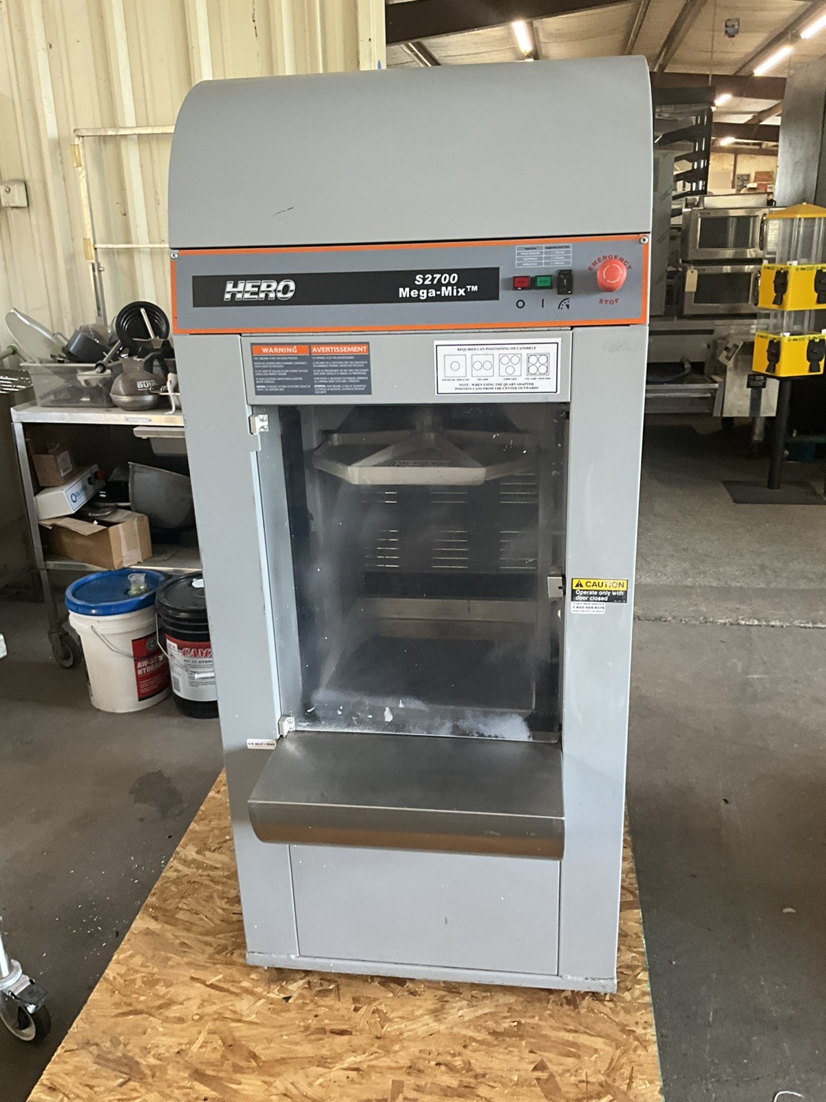 HERO S2700 MEGA MIX 5 GALLON PAINT SHAKER MIXER PLATFORM SHAKER G