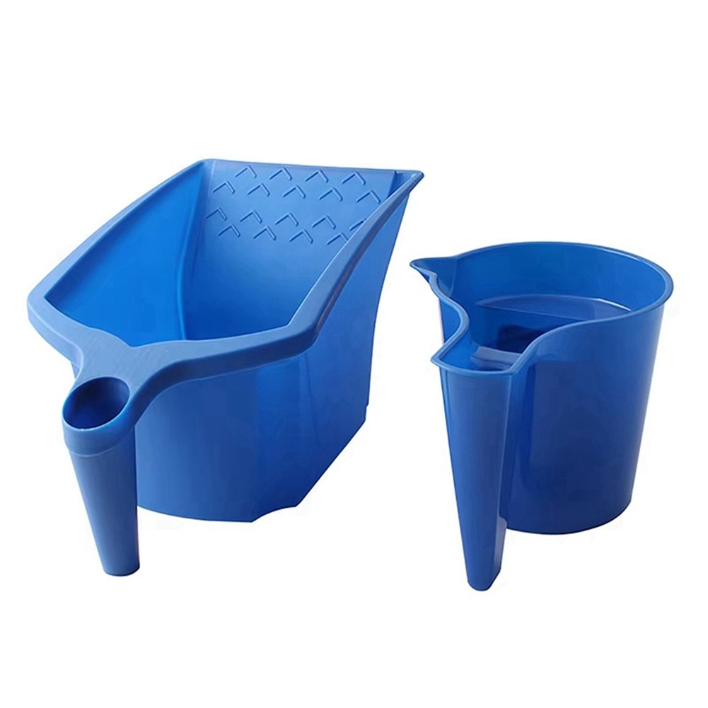 2 Pcs Roller Brush Holding Paint Cup Material Convenient Construction 2447