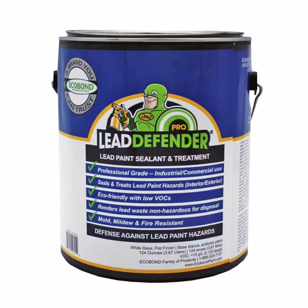 Lead Defender PRO 1-Gal off White Flat Lead Based Paint Treatment and Sealant