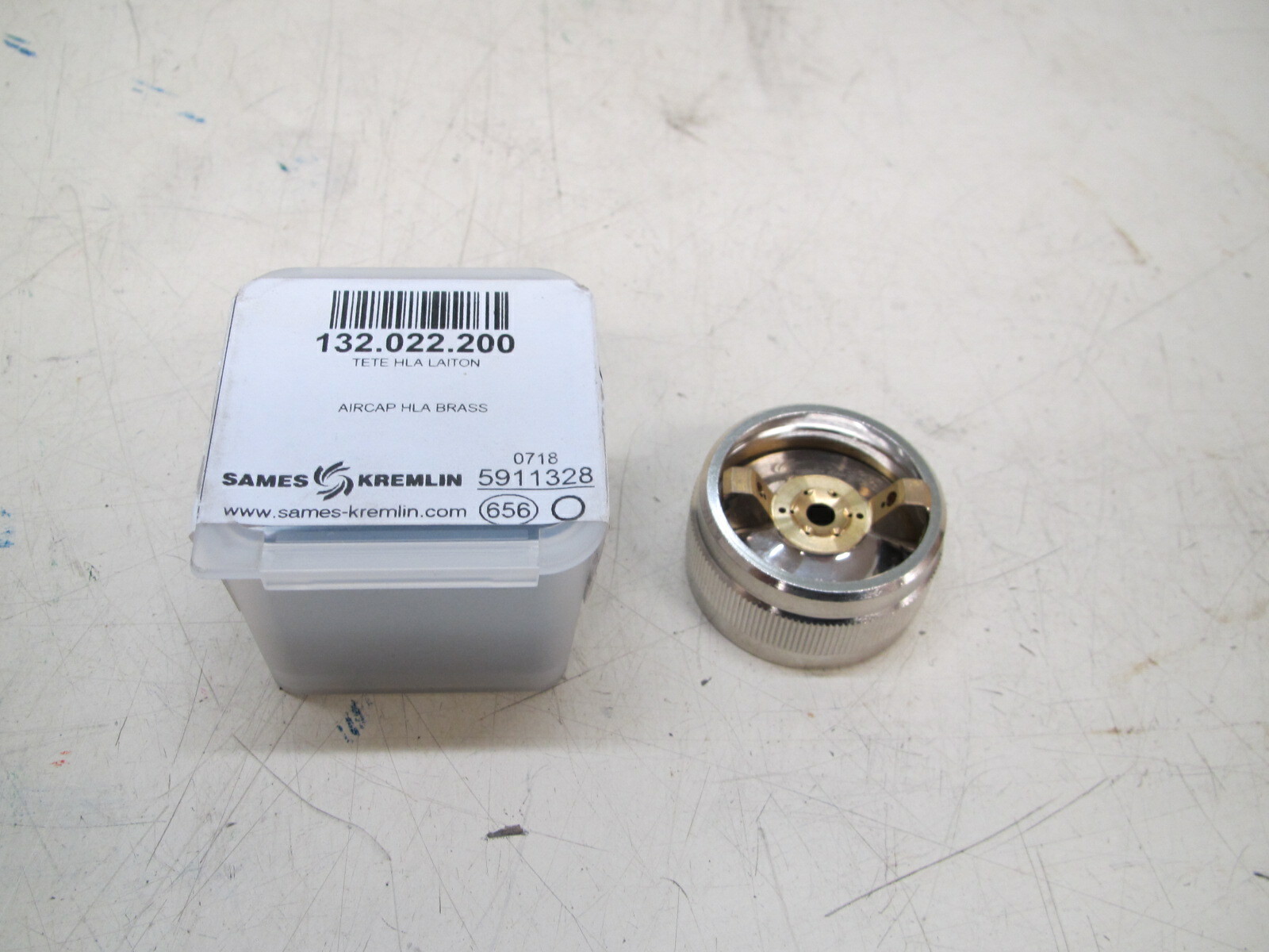 Sames Kremlin 132-022-200 Aircap Only HLA Brass New Free Shipping