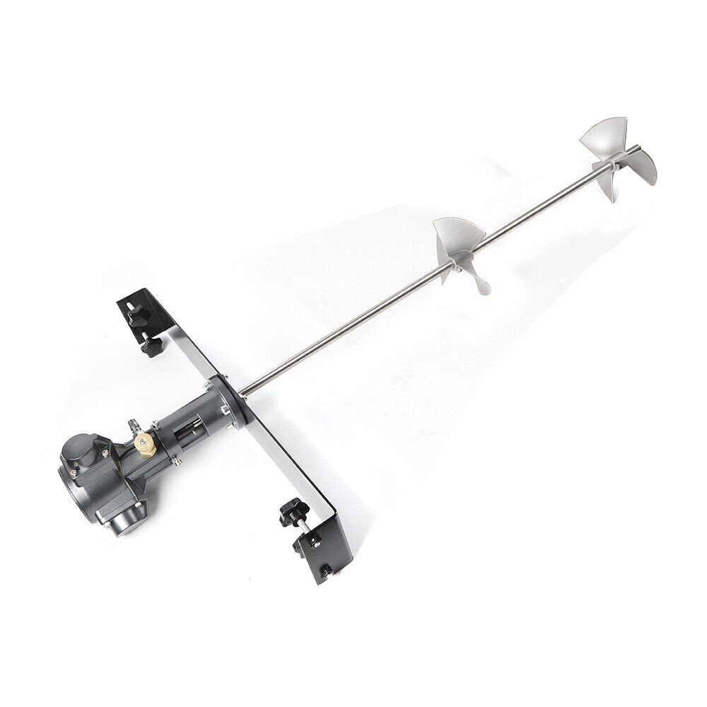 50 Gallon Pneumatic Barrel Mixer with 1/2 Hp Motor for Efficient Mixing