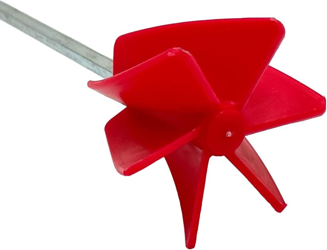 Reusable Helix Mixer Drill Attachment for Efficient Epoxy, Resin & Paint Mixing