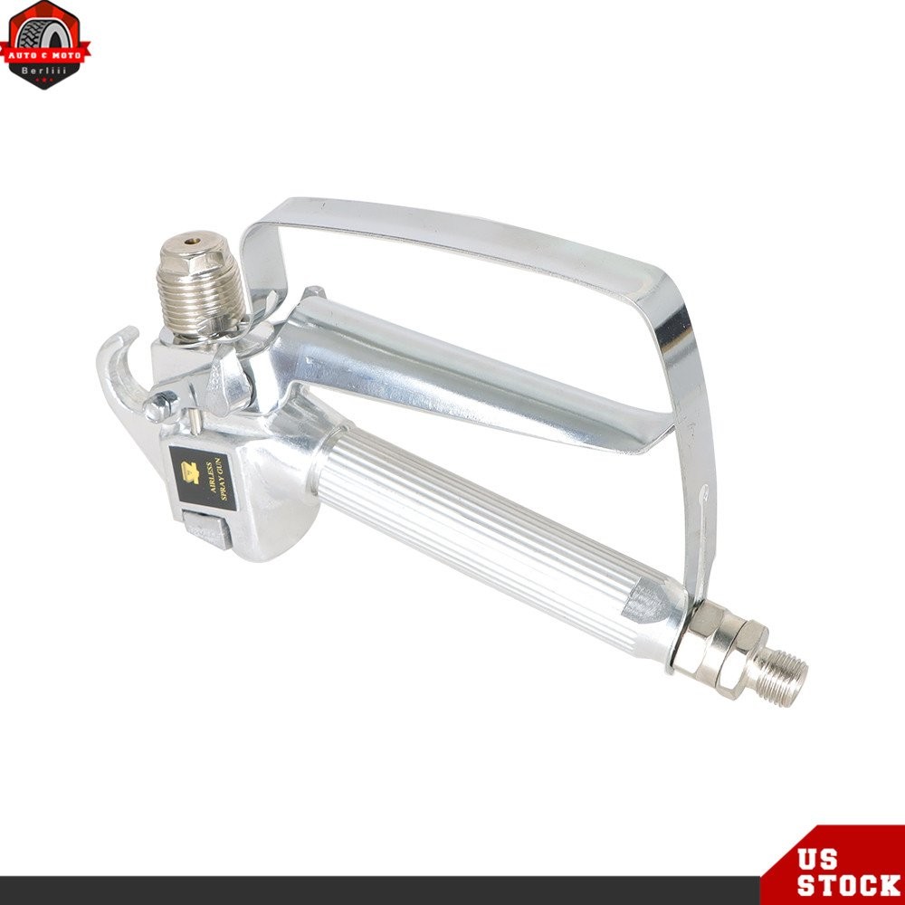 6 × 3600PSI Airless Paint Spray Gun w/ Tip&Tip Guard Sprayers For Sprayers
