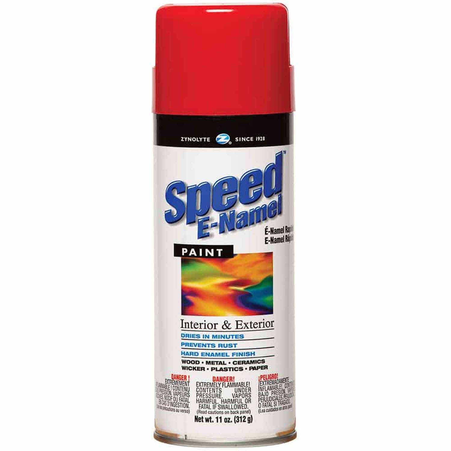 Aervoe Z517 Rich Red Zynolyte Speed E-Namel Gloss Spray Paint 16oz