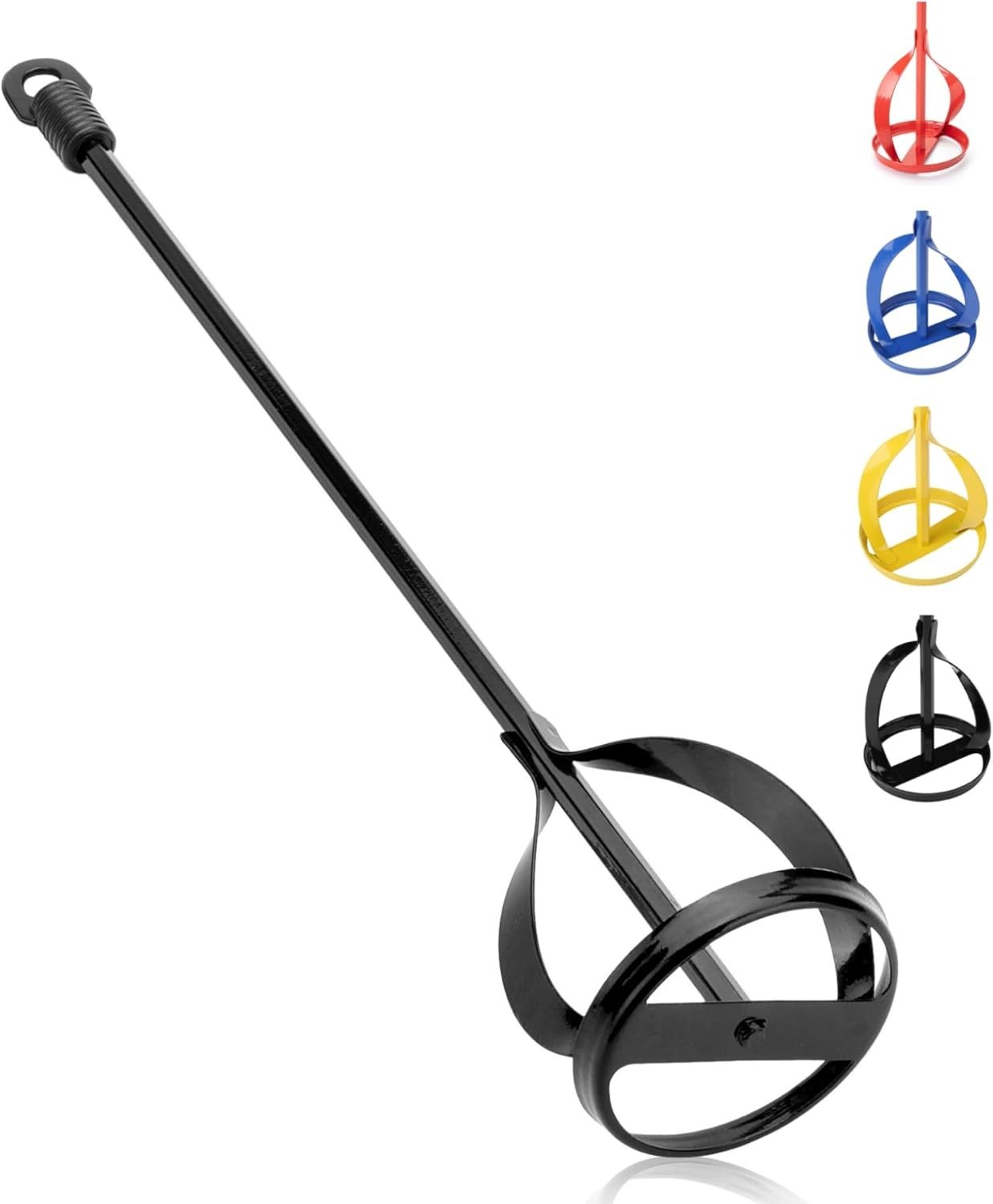 Paint Mixer 1 To 3 Gallon Buckets Mud Mixer Paint Stirrer For Drill Black