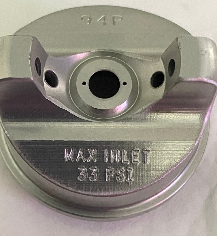 Binks HVLP GUN AIR CAP 94P 46-9400 OPEN BOX GREAT CONDITION