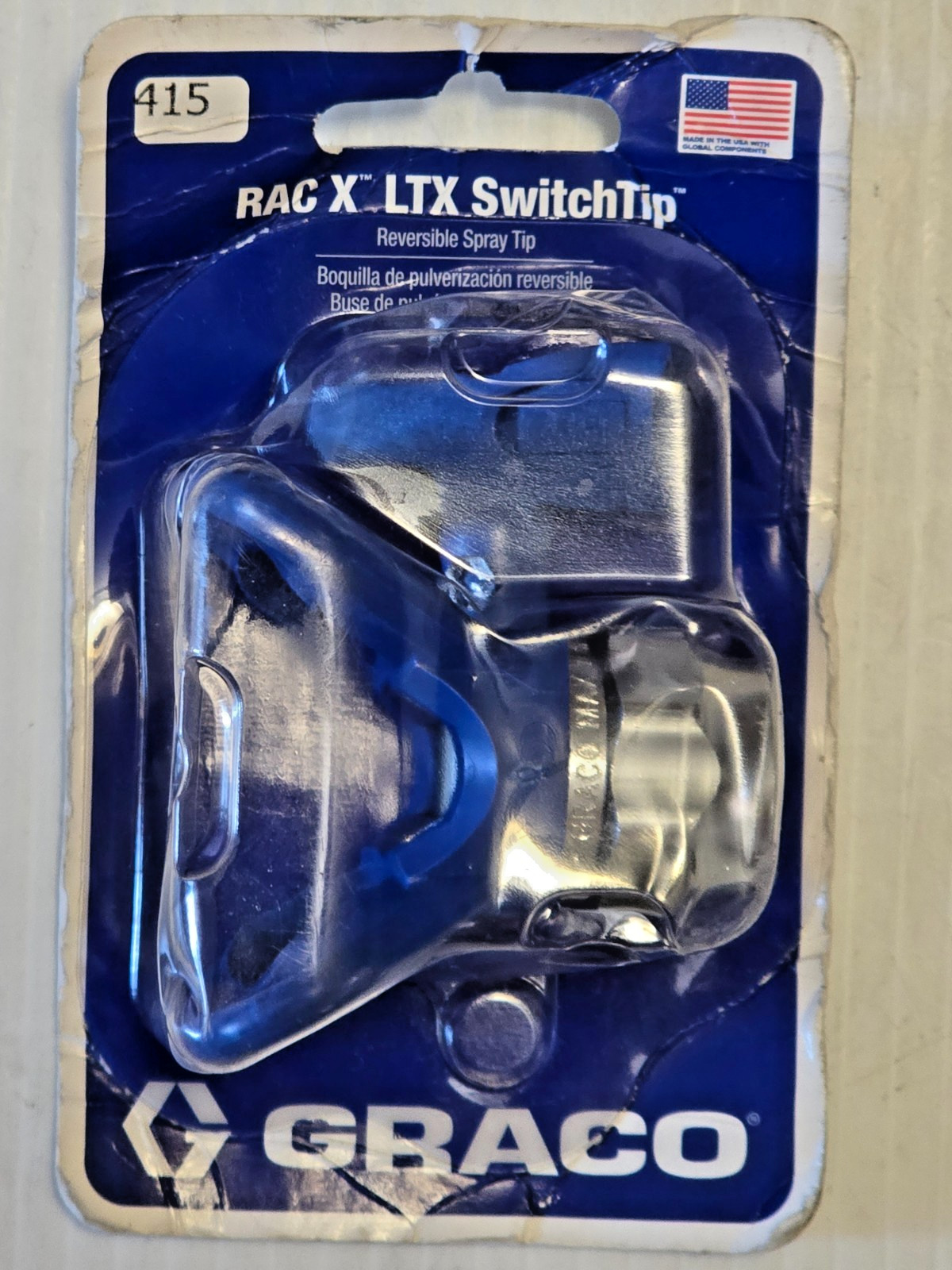 Graco RAC X Blue Tip Guard Combo Size 415 RAX415