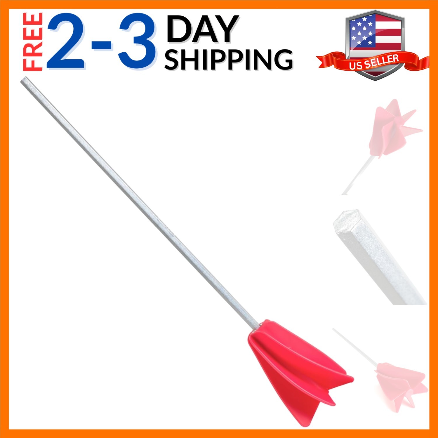 5 Gallon Paint Mixer Drill Attachment – Quick Mix No Splash – Heavy Duty Plas…