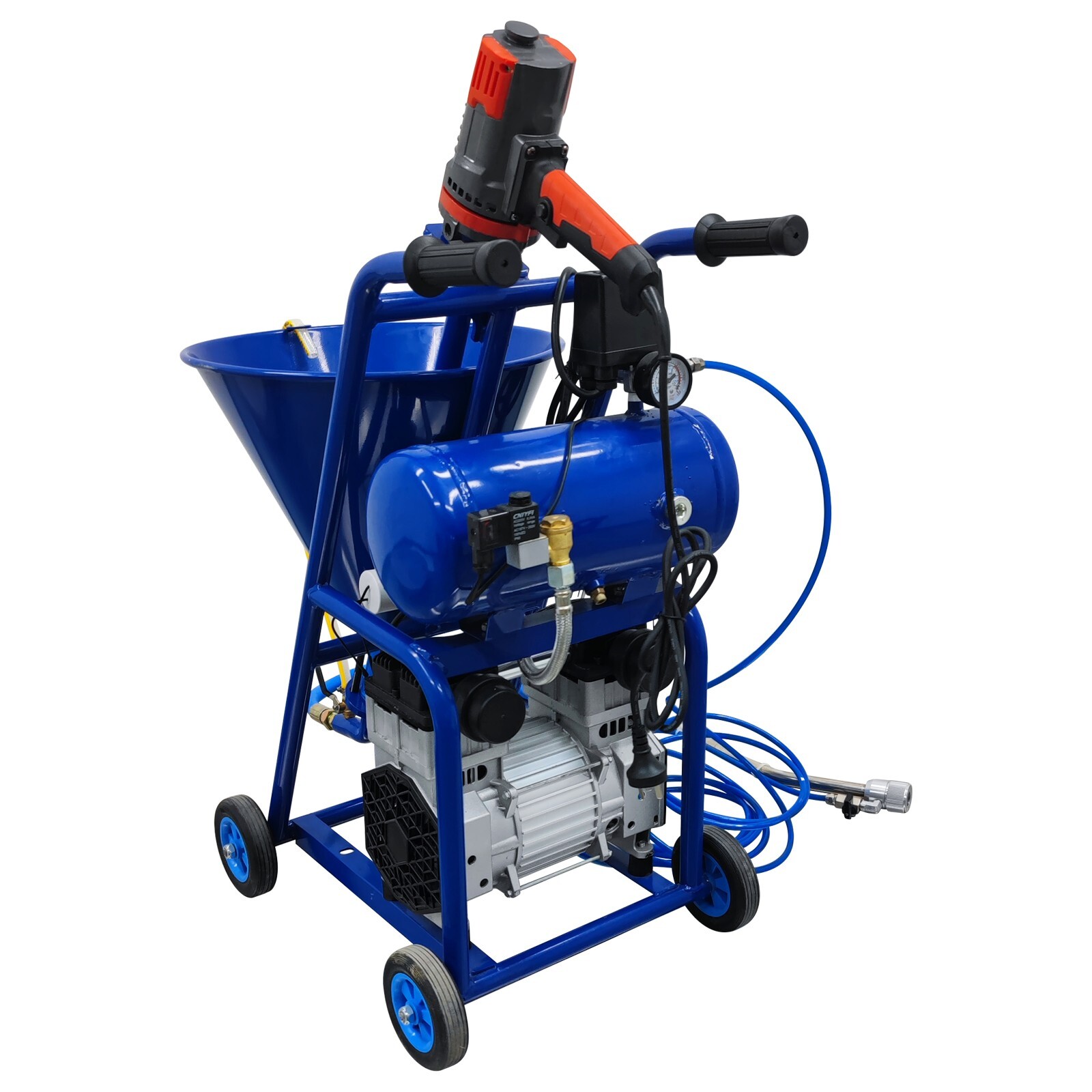 220V Multifunctional Polyurethane Foam Spray Machine Single Motor 1.6KW 1-10 L/m