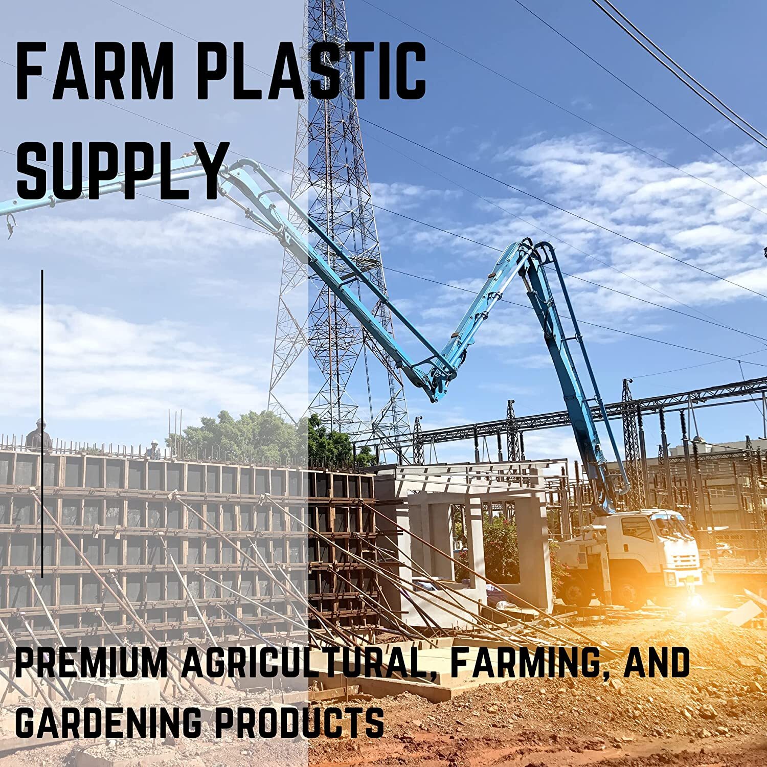 Farm Plastic Supply – 10 Mil Dura Skrim String Reinforced Clear Plastic Sheeting