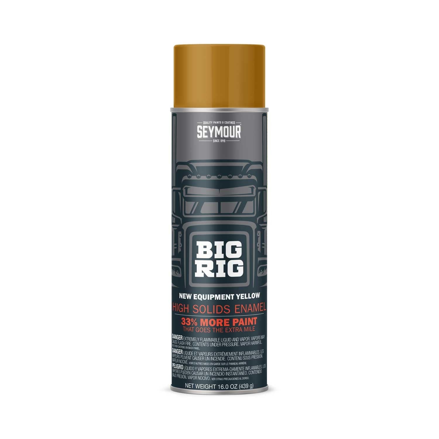 Seymour 20-1643 Big Rig Professional 16 Ounce (Pack of 1), Equipment Yellow