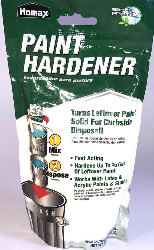 SHIPS N 24 HOURS-Homax Paint Hardener, 3.5 oz, Paint Solidifier-BRAND NEW