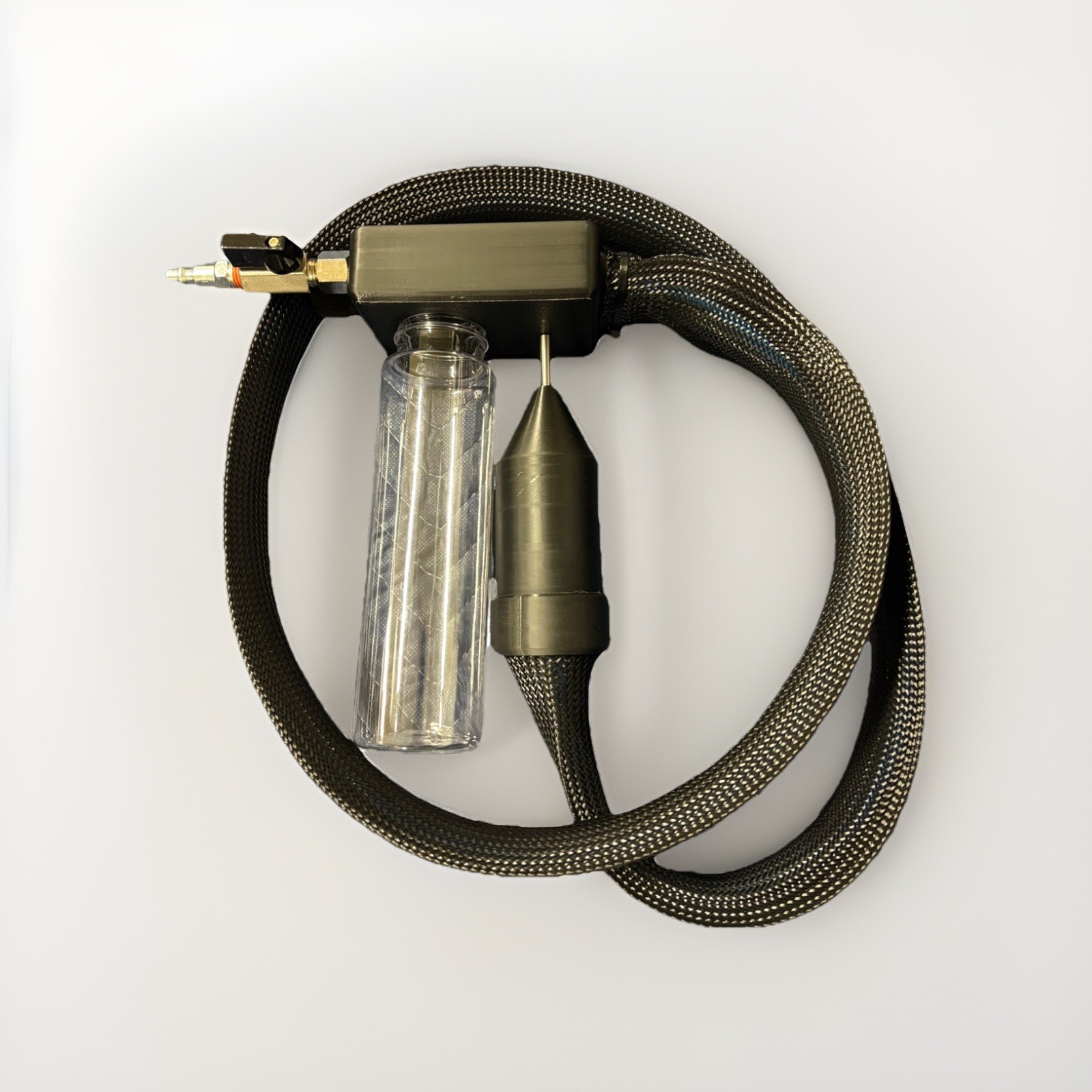 Pneumatic Powder coat Vacuum, Equipped With Powder Reclaimer, And Attachment Kit