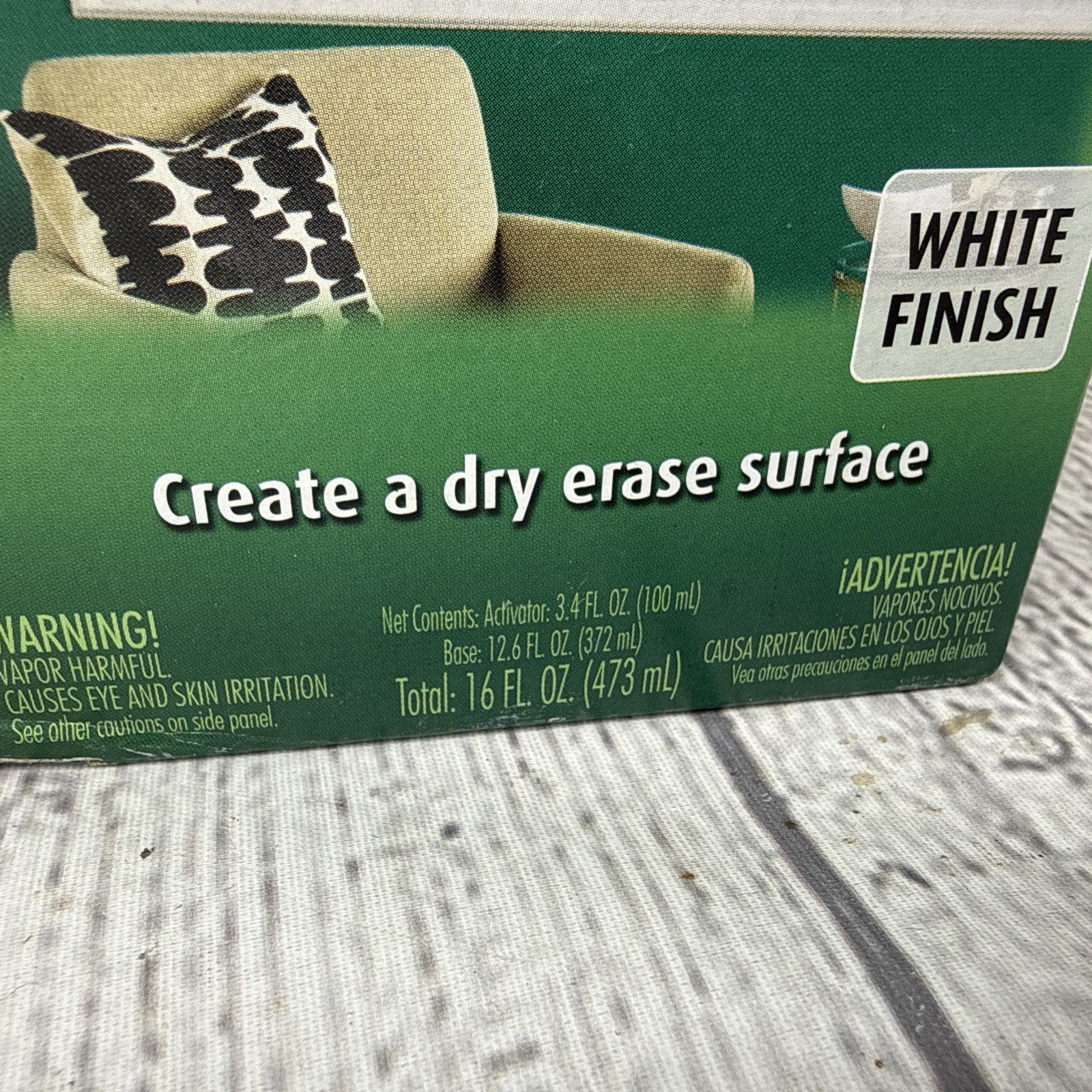 Rust-Oleum Dry Erase- Writable/Erasable White Finish 16floz #241140 – New In Box