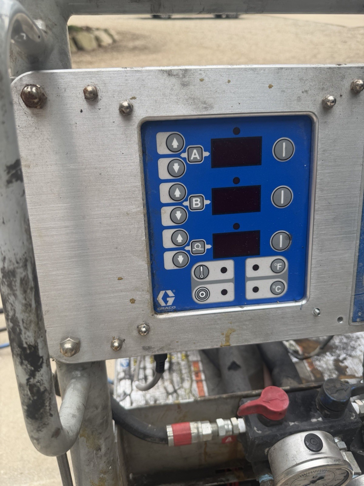 Graco Reactor A-XP1 Proportioner 24Y165 Series C3220 A 230V As is