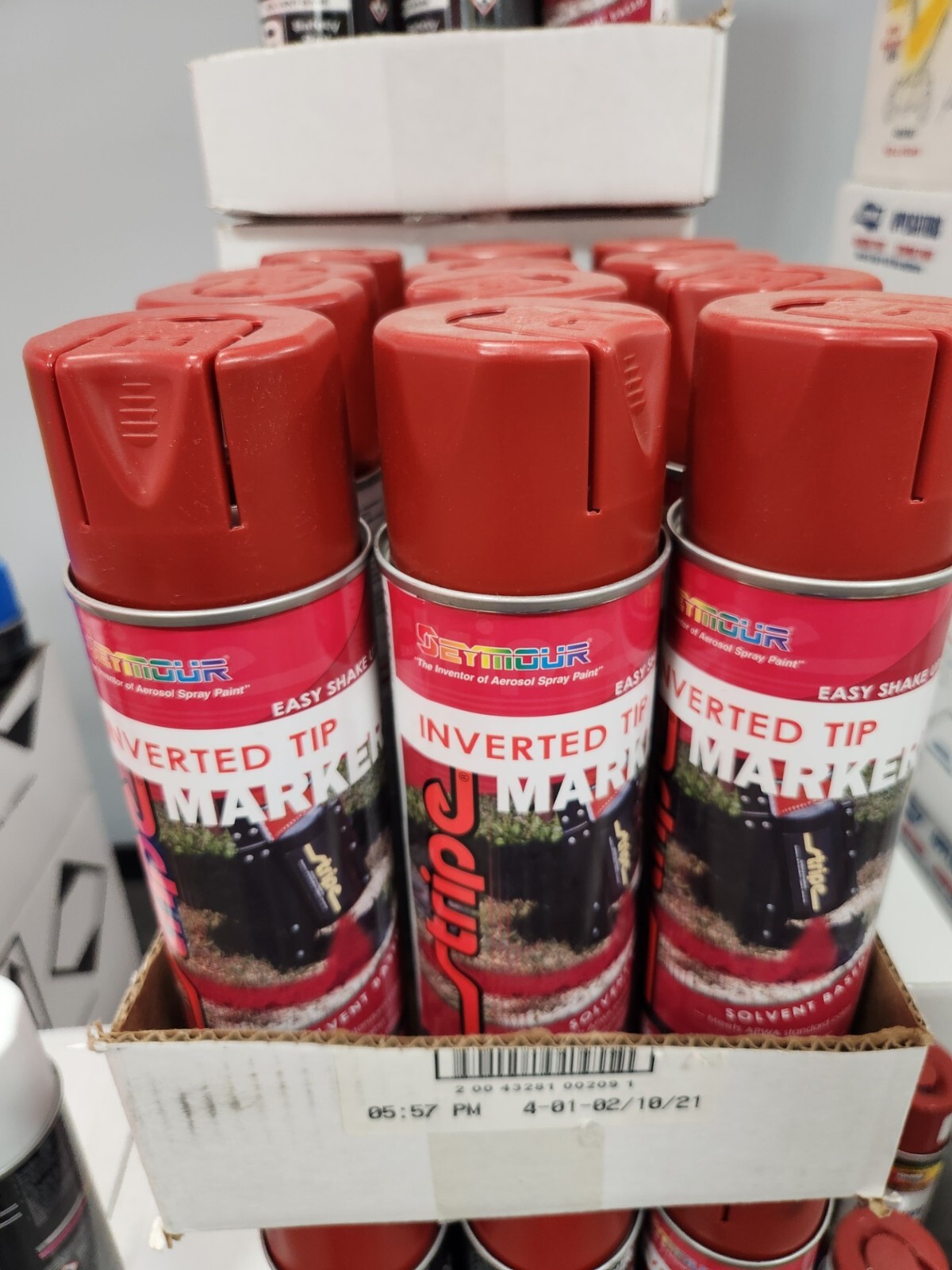 Seymour Solvent Marking Paint (Safety Red)