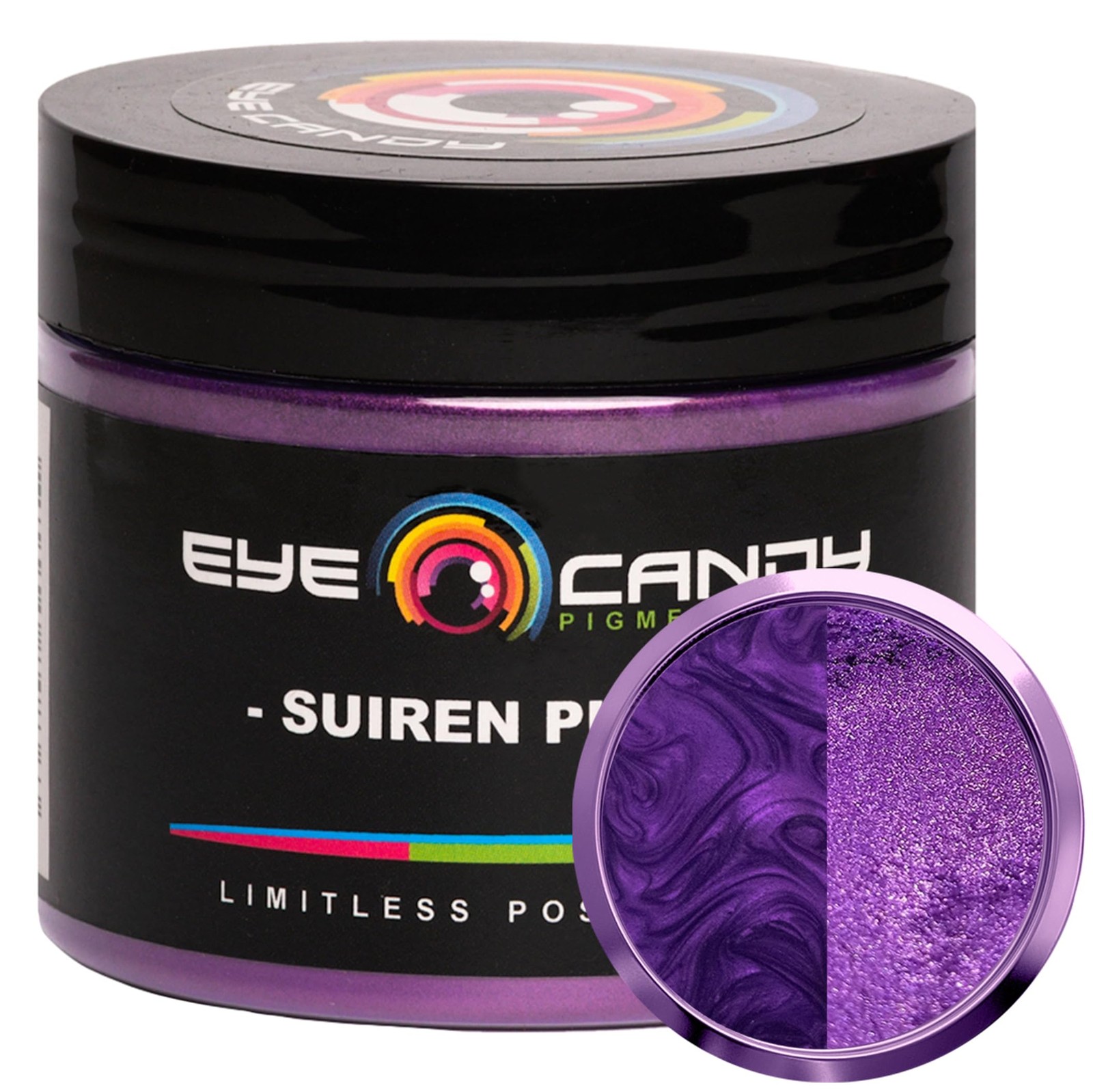 Eye Candy Pigments Premium Purple Mica Powder – 50 Gram (Pack of 1), purple